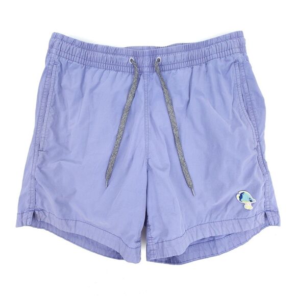 NEW‎ Bonobos 5 Inch Swim Trunks Board Shorts Volley Purple Fish Embroidered XS - Picture 1 of 10